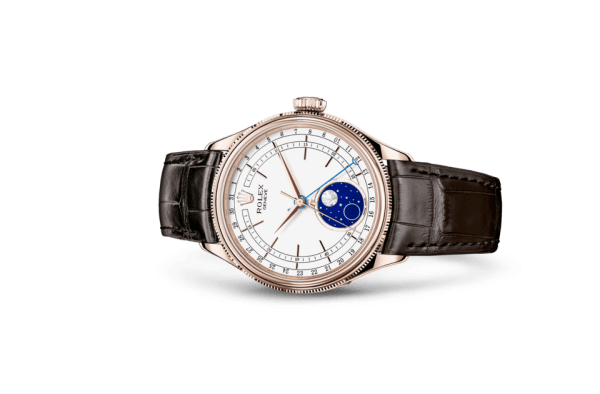 Replika Rolex Cellini Moonphase 39 mm 18 kt Everose gold polerowane wykończenie 50535 - obrazek 2