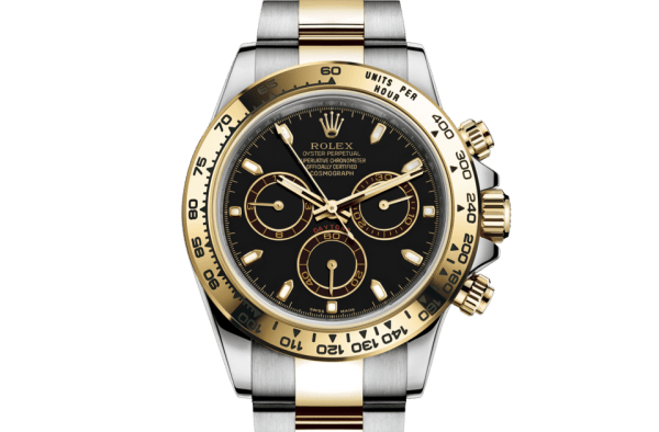 Replika Rolex Cosmograph Daytona Oyster 40 mm Oystersteel i żółte złoto 116503