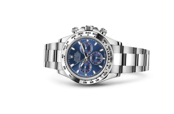 Replika Rolex Cosmograph Daytona Oyster 40 mm białe złoto 116509 - obrazek 2