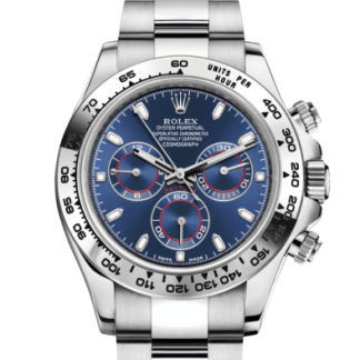 Replika Rolex Cosmograph Daytona Oyster 40 mm białe złoto 116509