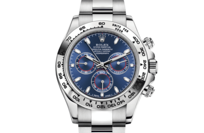 Replika Rolex Cosmograph Daytona Oyster 40 mm białe złoto 116509
