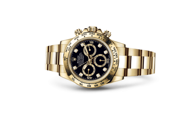 Replika Rolex Cosmograph Daytona Oyster 40 mm żółte złoto 116508 - obrazek 2