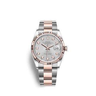 Replika Rolex Datejust 126231 36mm Srebrny
