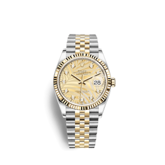 Replika Rolex Datejust 126233 36mm Złoty