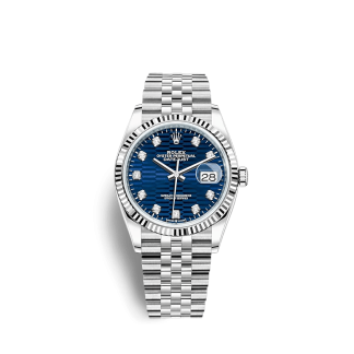 Replika Rolex Datejust 126234 36mm Jasnoniebieski