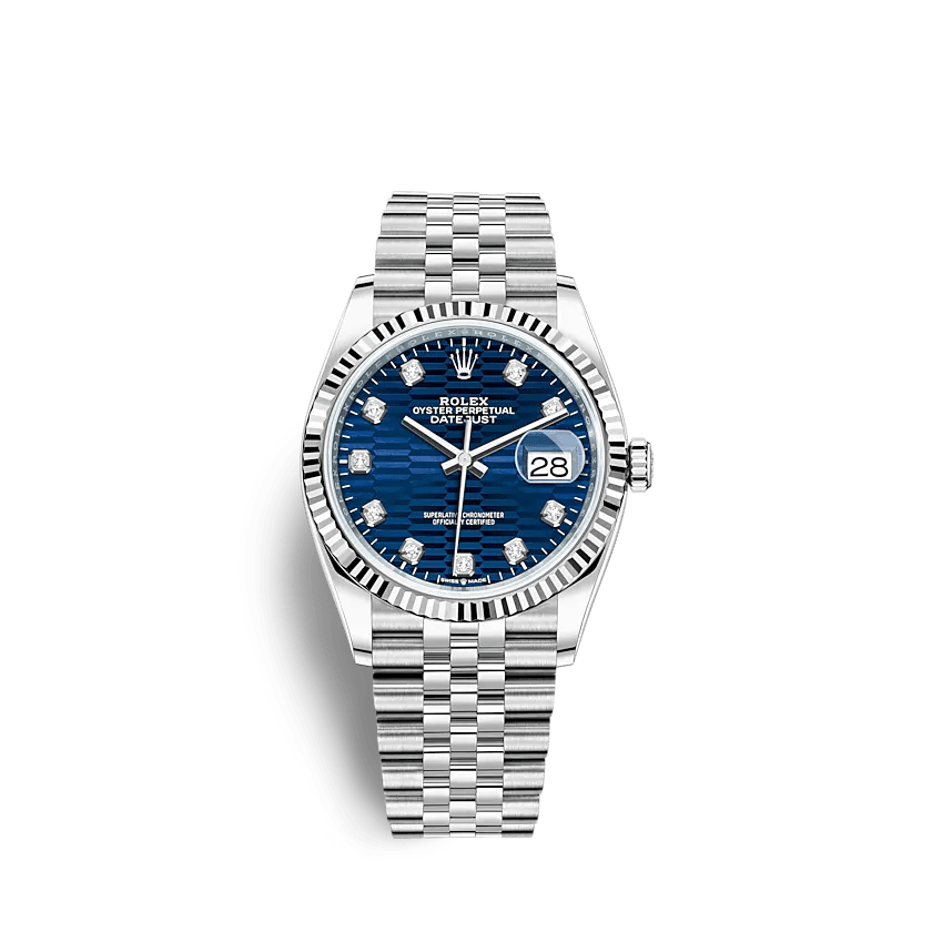 Replika Rolex Datejust 126234 36mm Jasnoniebieski