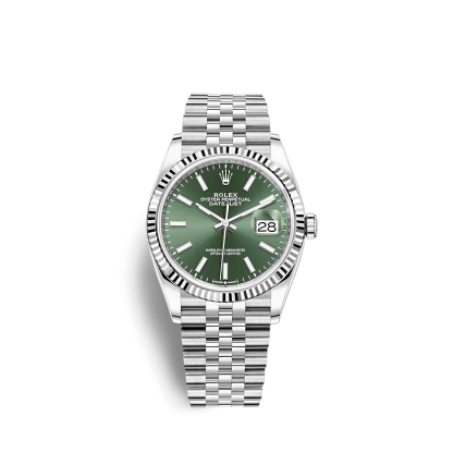 Replika Rolex Datejust 126234 36mm Miętowa zieleń