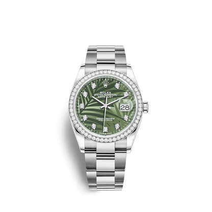 Replika Rolex Datejust 126284RBR 36mm Olive green