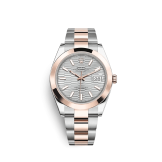 Replika Rolex Datejust 126301 41mm srebrny