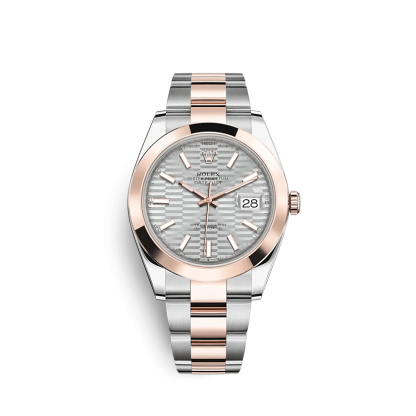 Replika Rolex Datejust 126301 41mm srebrny