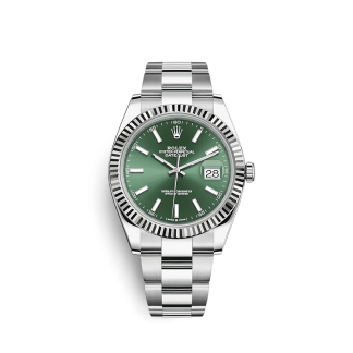 Replika Rolex Datejust 126334 41mm Miętowa zieleń