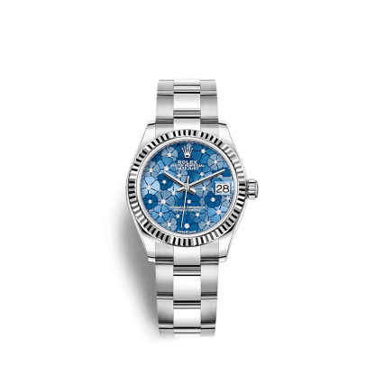 Replika Rolex Datejust 278274 31mm Azzurro niebieski