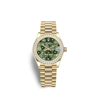 Replika Rolex Datejust 278288RBR 31mm Olive green