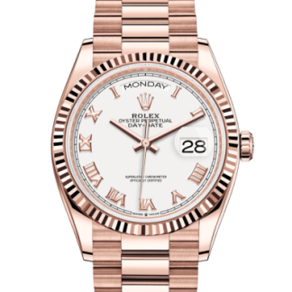 Replika Rolex Day-Date 36 Oyster 36 mm Everose gold 128235