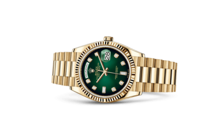 Replika Rolex Day-Date 36 Oyster 36 mm żółte złoto 128238 - obrazek 2