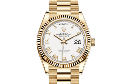 Replika Rolex Day-Date 36 Oyster 36 mm żółte złoto 128238