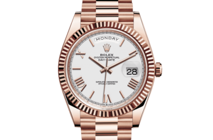 Replika Rolex Day-Date 40 Oyster 40 mm Everose gold 228235