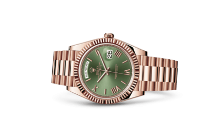 Replika Rolex Day-Date 40 Oyster 40 mm Everose gold 228235 - obrazek 2
