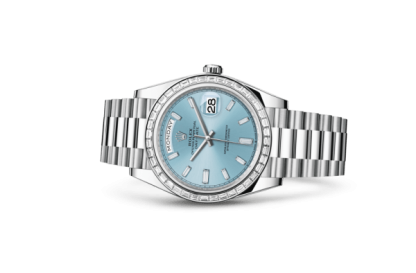 Replika Rolex Day-Date 40 Oyster 40 mm platyna i diamenty 228396TBR - obrazek 2