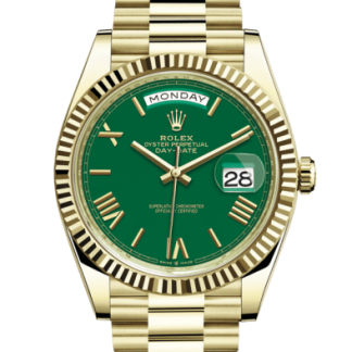 Replika Rolex Day-Date 40 Oyster 40 mm żółte złoto 228238