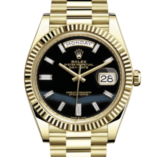 Replika Rolex Day-Date 40 Oyster 40 mm żółte złoto 228238