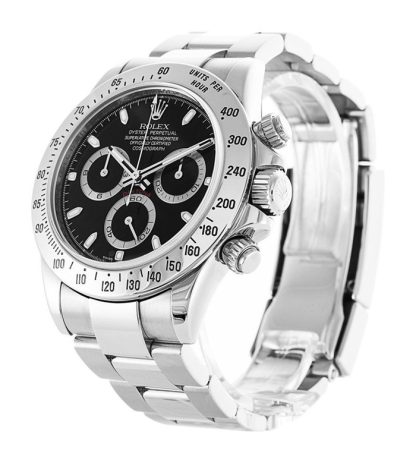 Replika Rolex Daytona Black 116520 - obrazek 2