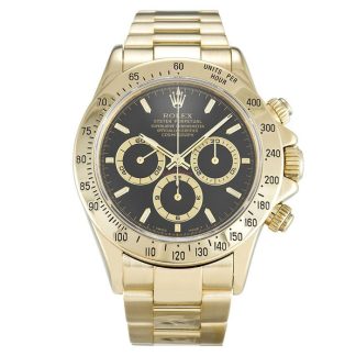 Replika Rolex Daytona Black Dial 116528