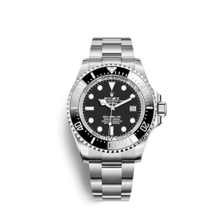 Replika Rolex Deepsea 136660 44mm Czarny