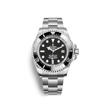Replika Rolex Deepsea 136660 44mm Czarny