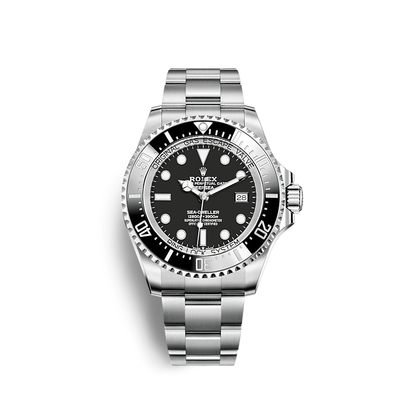 Replika Rolex Deepsea 136660 44mm Czarny