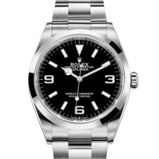 Replika Rolex Explorer Oyster 36 mm Oystersteel 124270