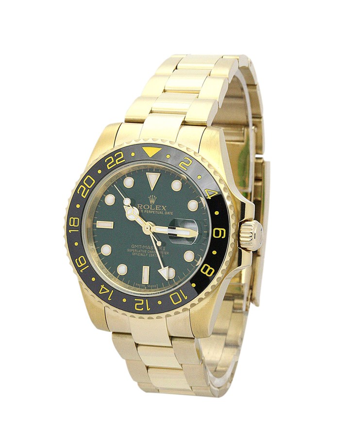 Replika Rolex GMT Master II 116718 Zielony - obrazek 2