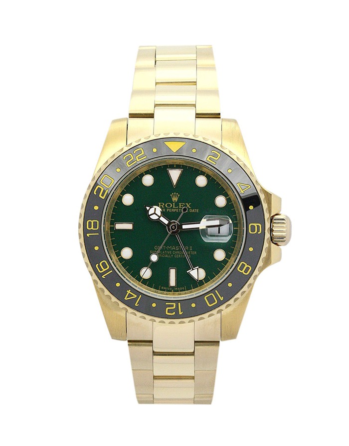 Replika Rolex GMT Master II 116718 Zielony
