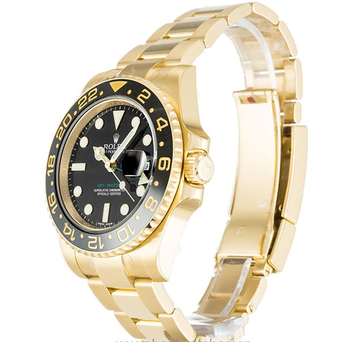 Replika Rolex GMT Master II Czarny 116718 - obrazek 2