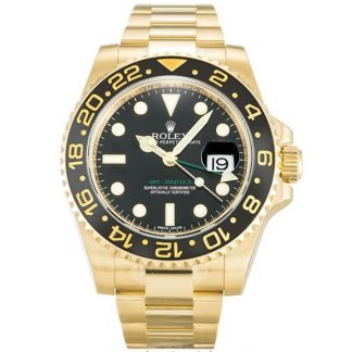 Replika Rolex GMT Master II Czarny 116718