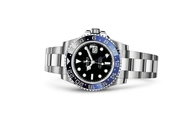 Replika Rolex GMT-Master II Oyster 40 mm Oystersteel 126710BLNR - obrazek 2
