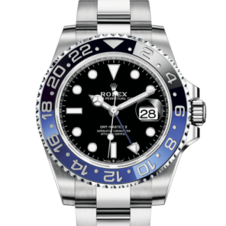 Replika Rolex GMT-Master II Oyster 40 mm Oystersteel 126710BLNR