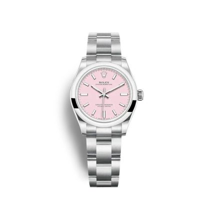 Replika Rolex Oyster Perpetual 34mm Candy Pink