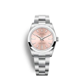 Replika Rolex Oyster Perpetual 34mm różowy