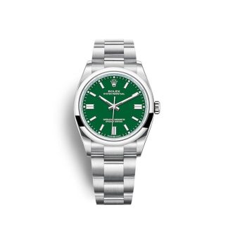 Replika Rolex Oyster Perpetual 36mm Zielony