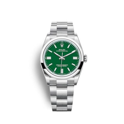 Replika Rolex Oyster Perpetual 36mm Zielony