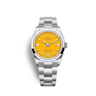 Replika Rolex Oyster Perpetual 36mm Żółty