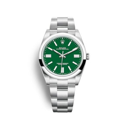 Replika Rolex Oyster Perpetual 41mm Zielony
