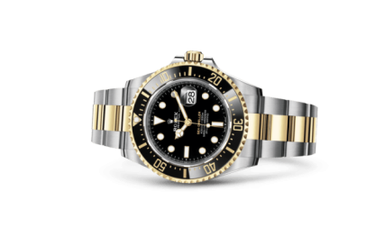 Replika Rolex Sea-Dweller Oyster 43 mm Oystersteel i żółte złoto 126603 - obrazek 2
