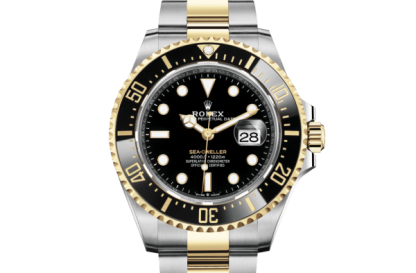 Replika Rolex Sea-Dweller Oyster 43 mm Oystersteel i żółte złoto 126603