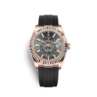 Replika Rolex Sky-Dweller 326235 Czarny