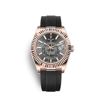 Replika Rolex Sky-Dweller 326235 Czarny