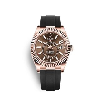 Replika Rolex Sky-Dweller 326235 Czekolada