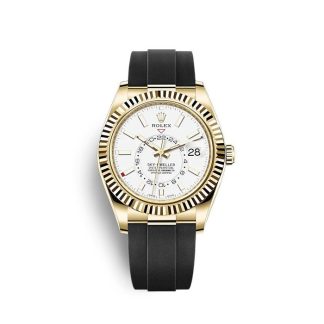 Replika Rolex Sky-Dweller 326238 Biały