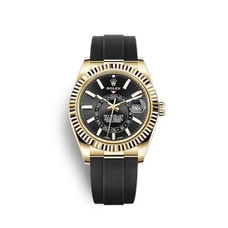 Replika Rolex Sky-Dweller 326238 Czarny
